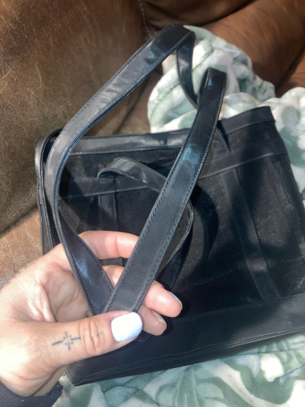 Rossetti nylon see through bag with insert….. - Picture 7 of 8
